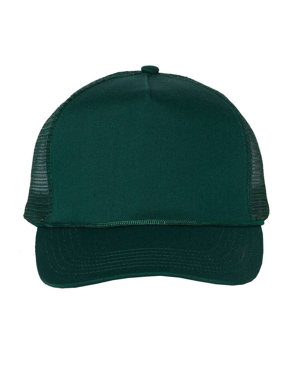 Five-Panel Trucker Cap - Front - B88395540 - Forest