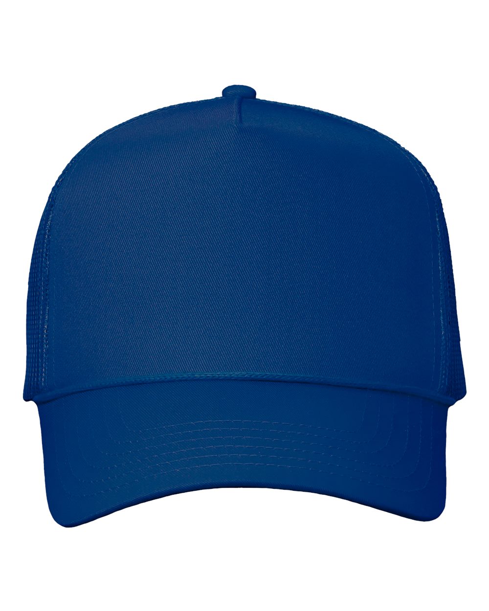 Five-Panel Trucker Cap - Front - B88395750 - Royal Blue