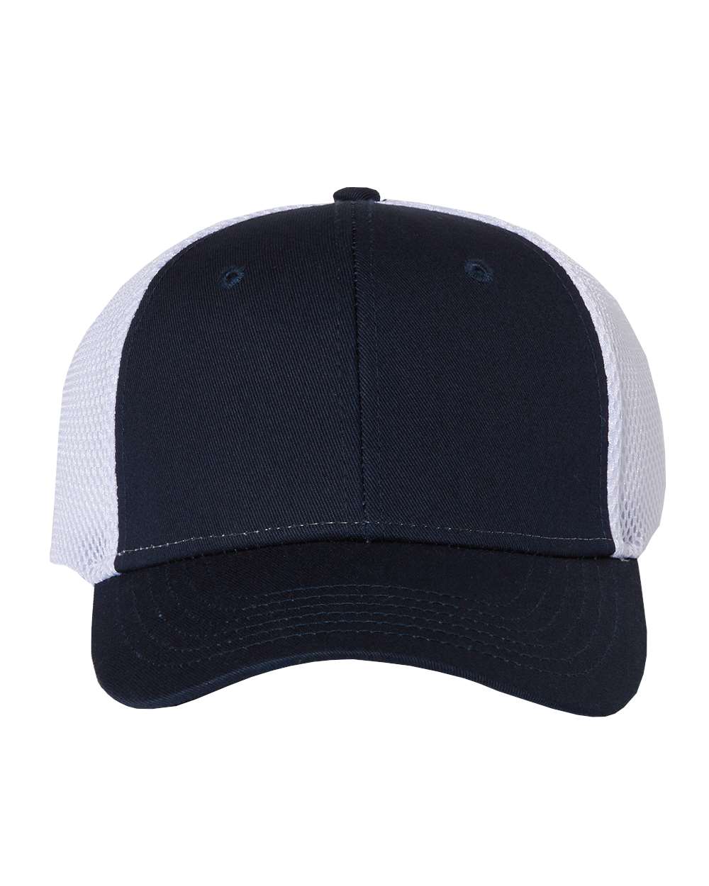 Spacer Mesh-Back Cap - Front - B82595660 - Navy/ White