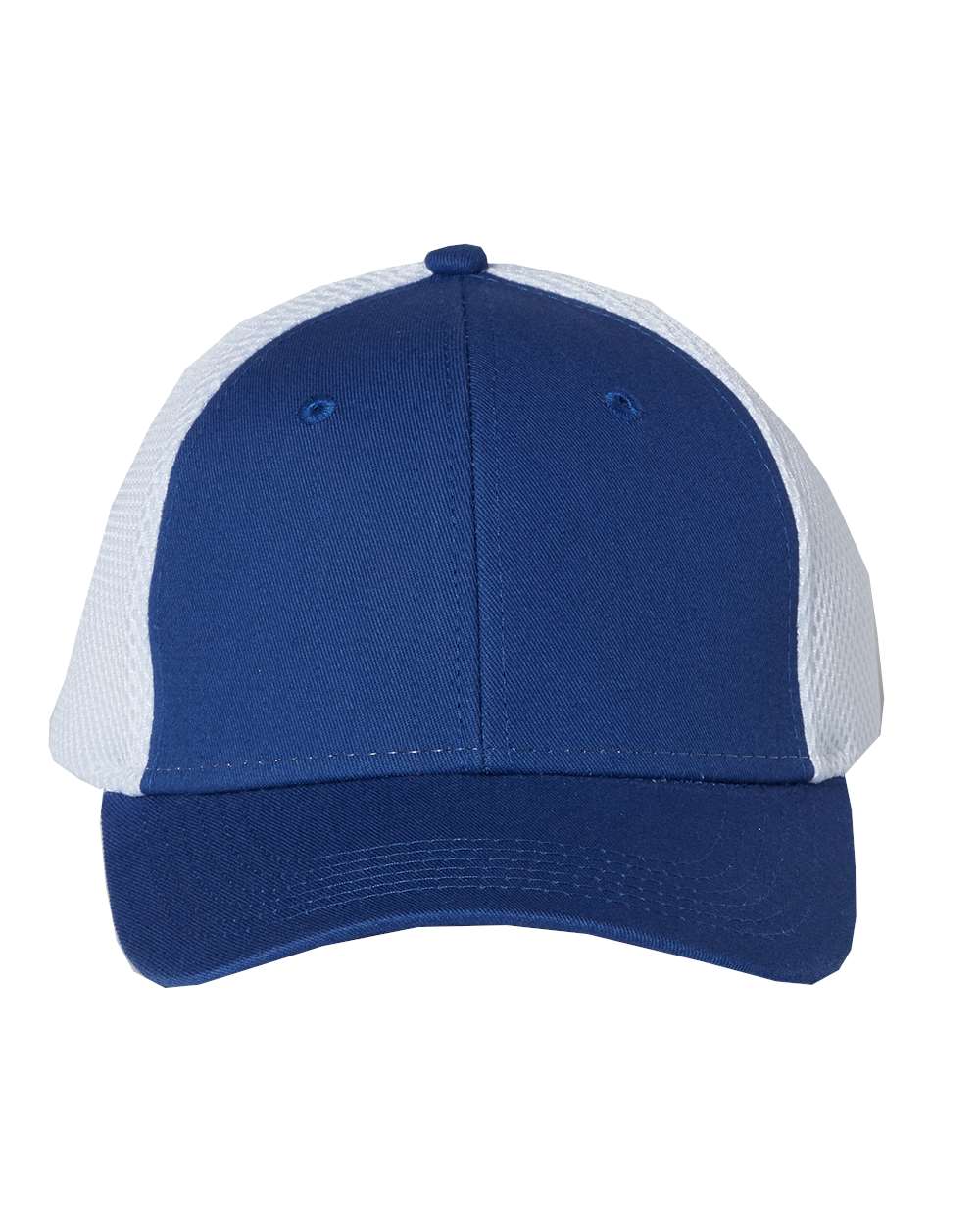 Spacer Mesh-Back Cap - Front - B82595750 - Royal/ White