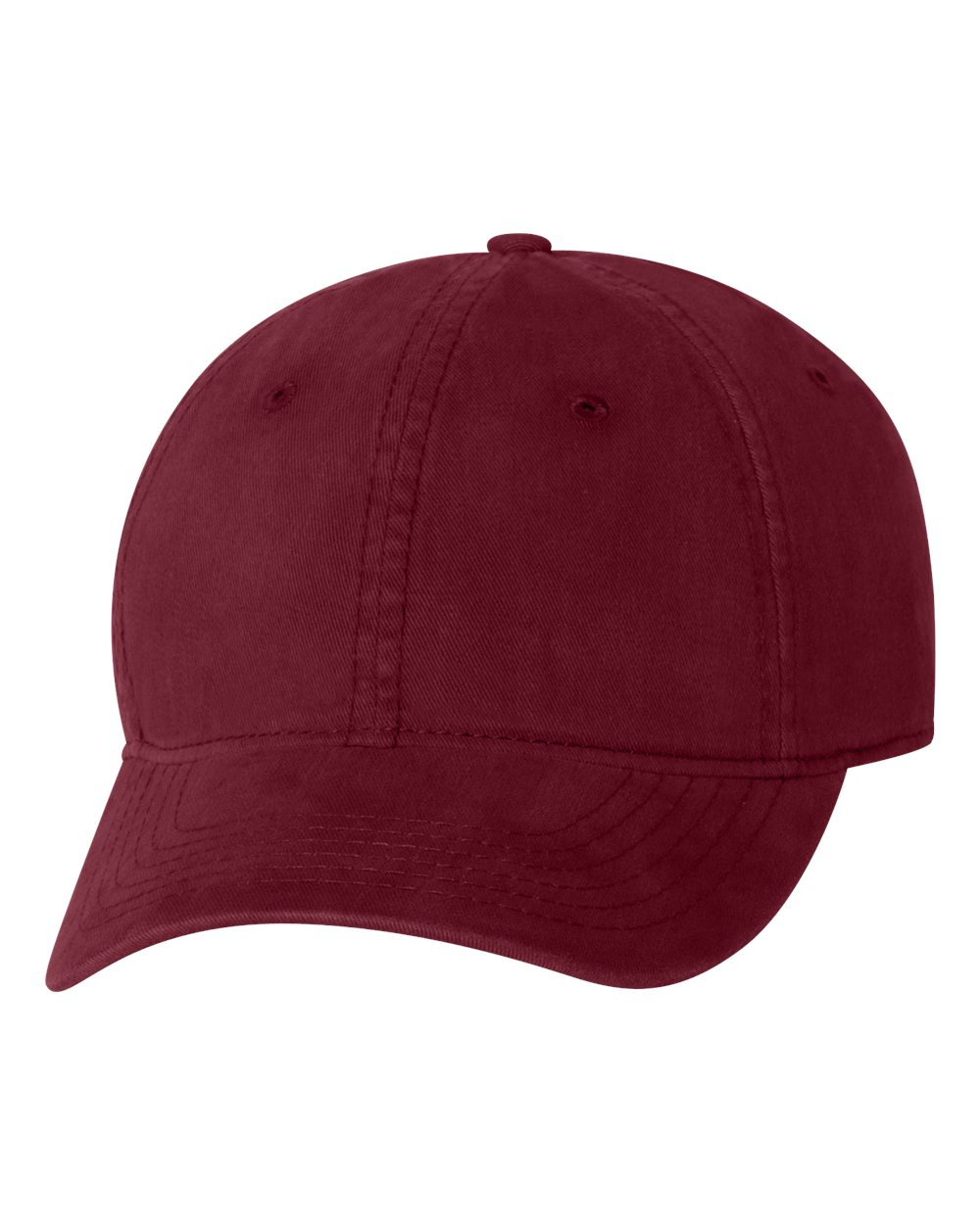 Unstructured Cap - Front - B24695530 - Maroon