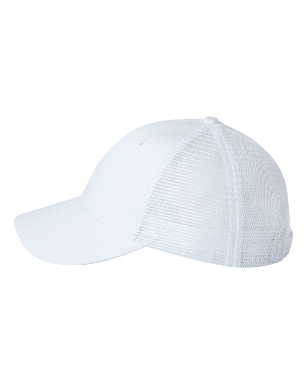 Mesh-Back Twill Trucker Cap - DirectSide - B24995000 - White