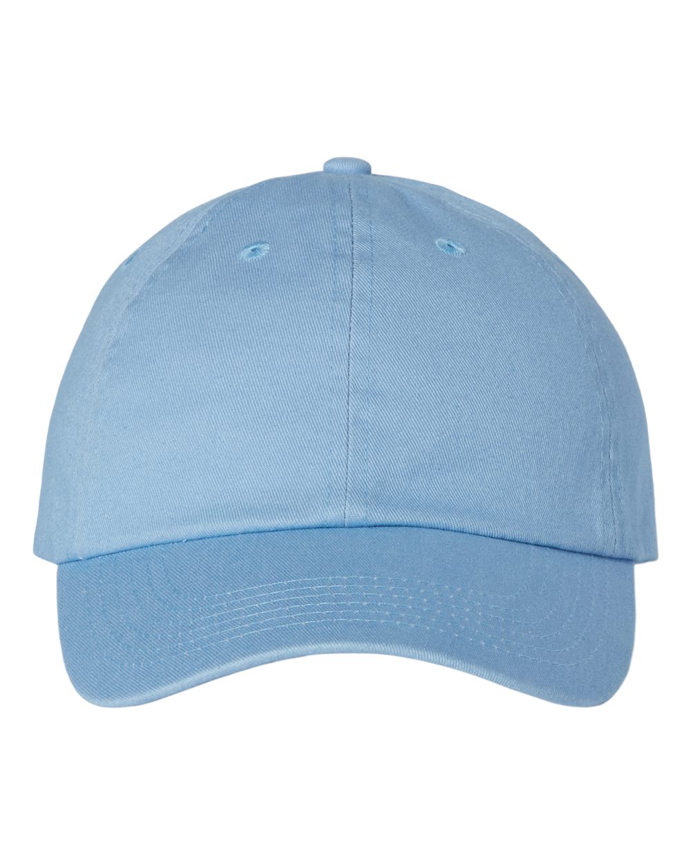 Bio-Washed Classic Dad Hat - Front - B28295260 - Sky Blue
