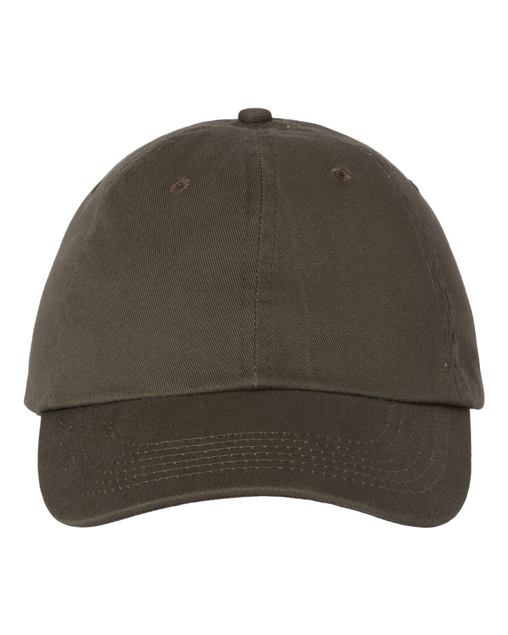 Bio-Washed Classic Dad Hat - Front - B28295640 - Olive