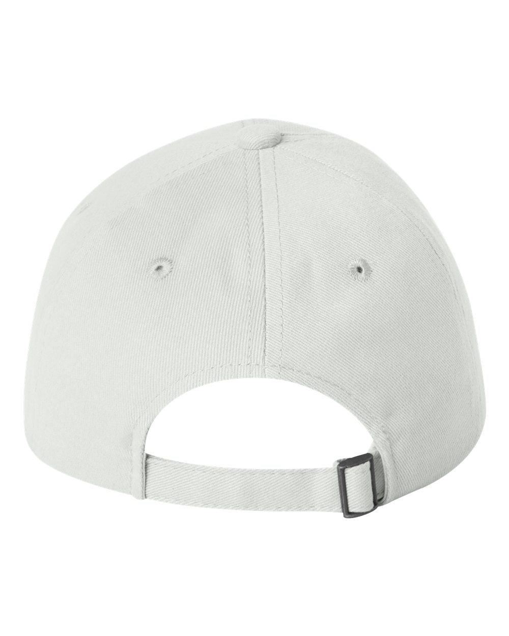 Heavy Brushed Twill Unstructured Cap - Back - B29395000 - White