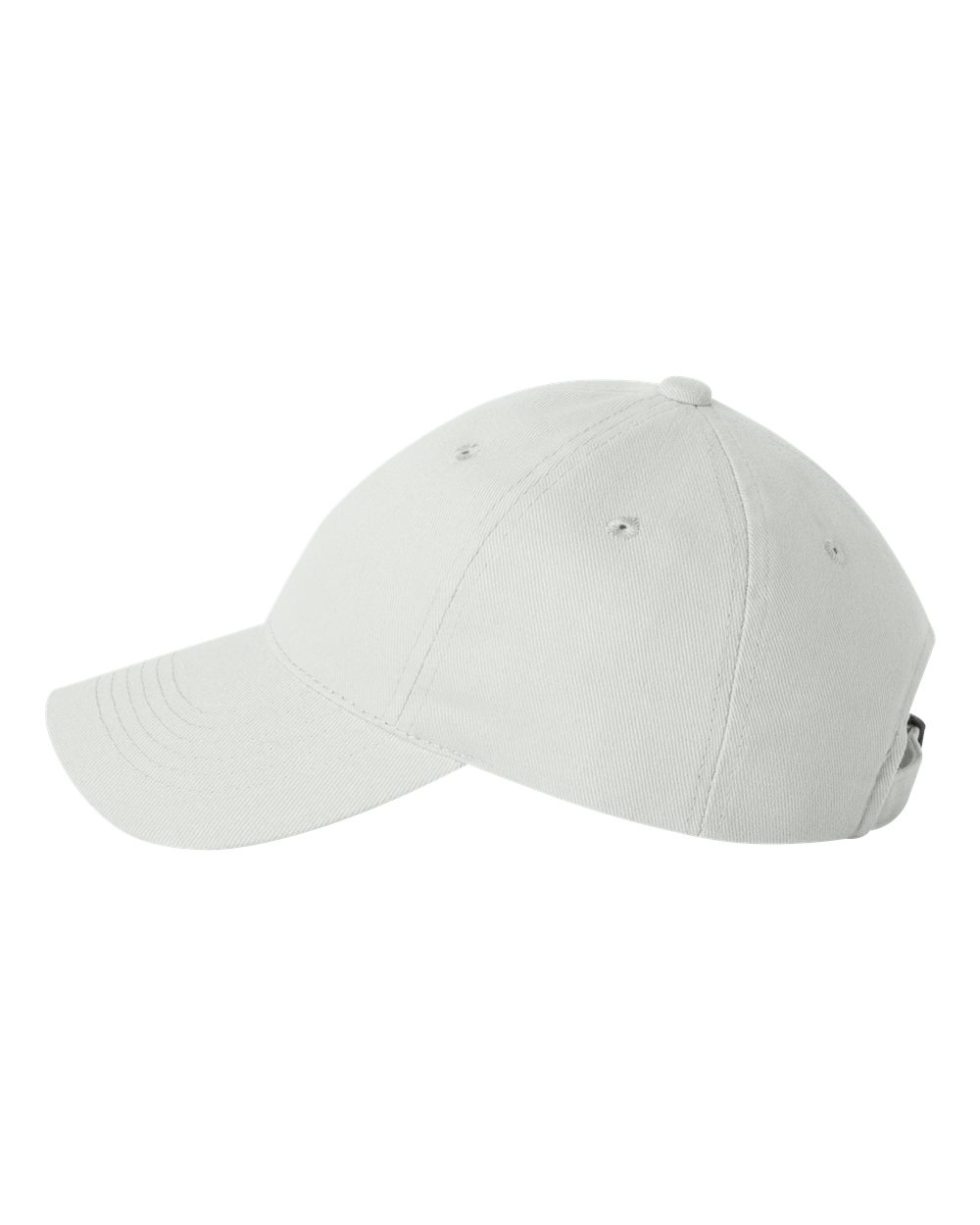 Heavy Brushed Twill Unstructured Cap - DirectSide - B29395000 - White
