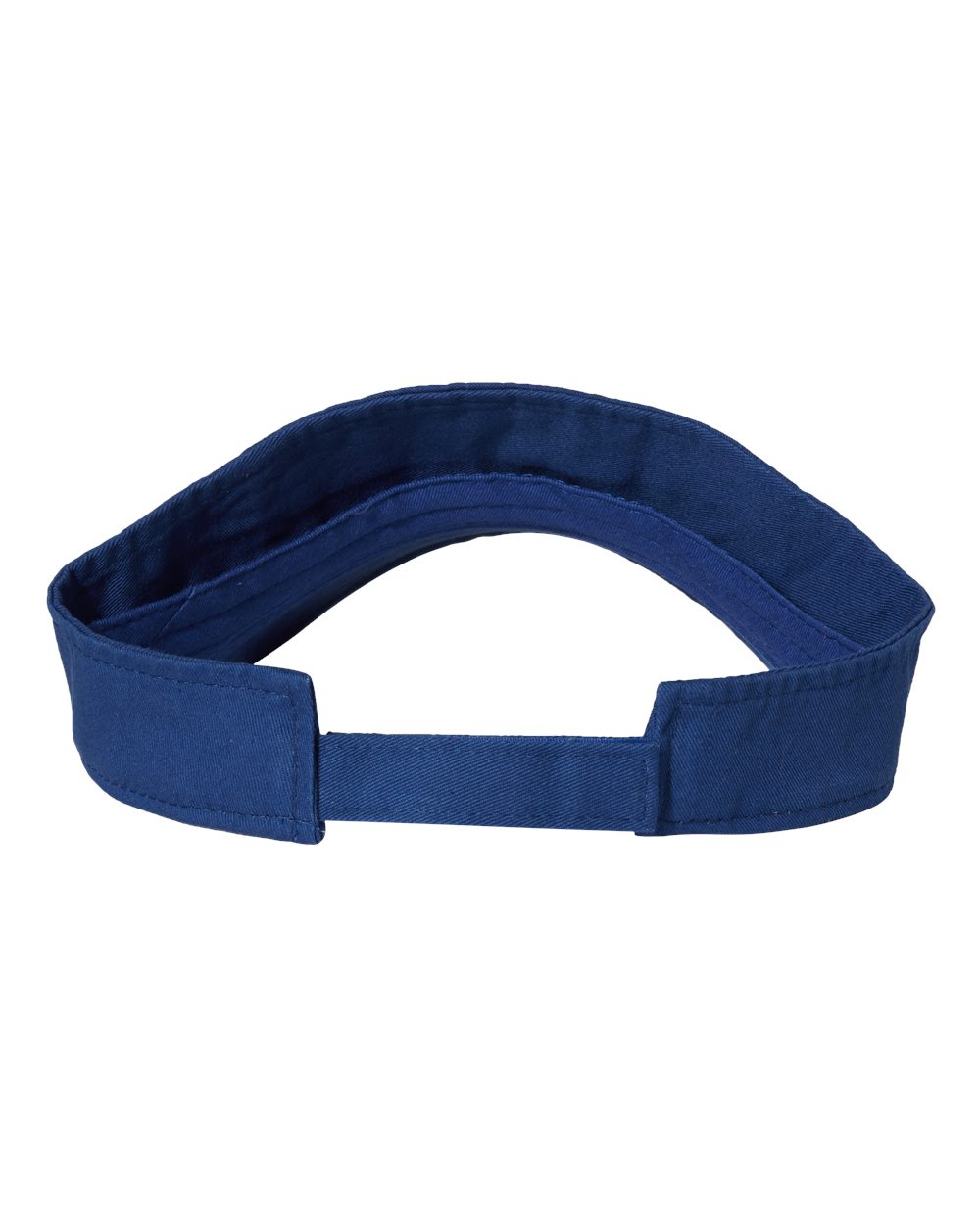 Bio-Washed Visor - Back - B29495750 - Royal Blue
