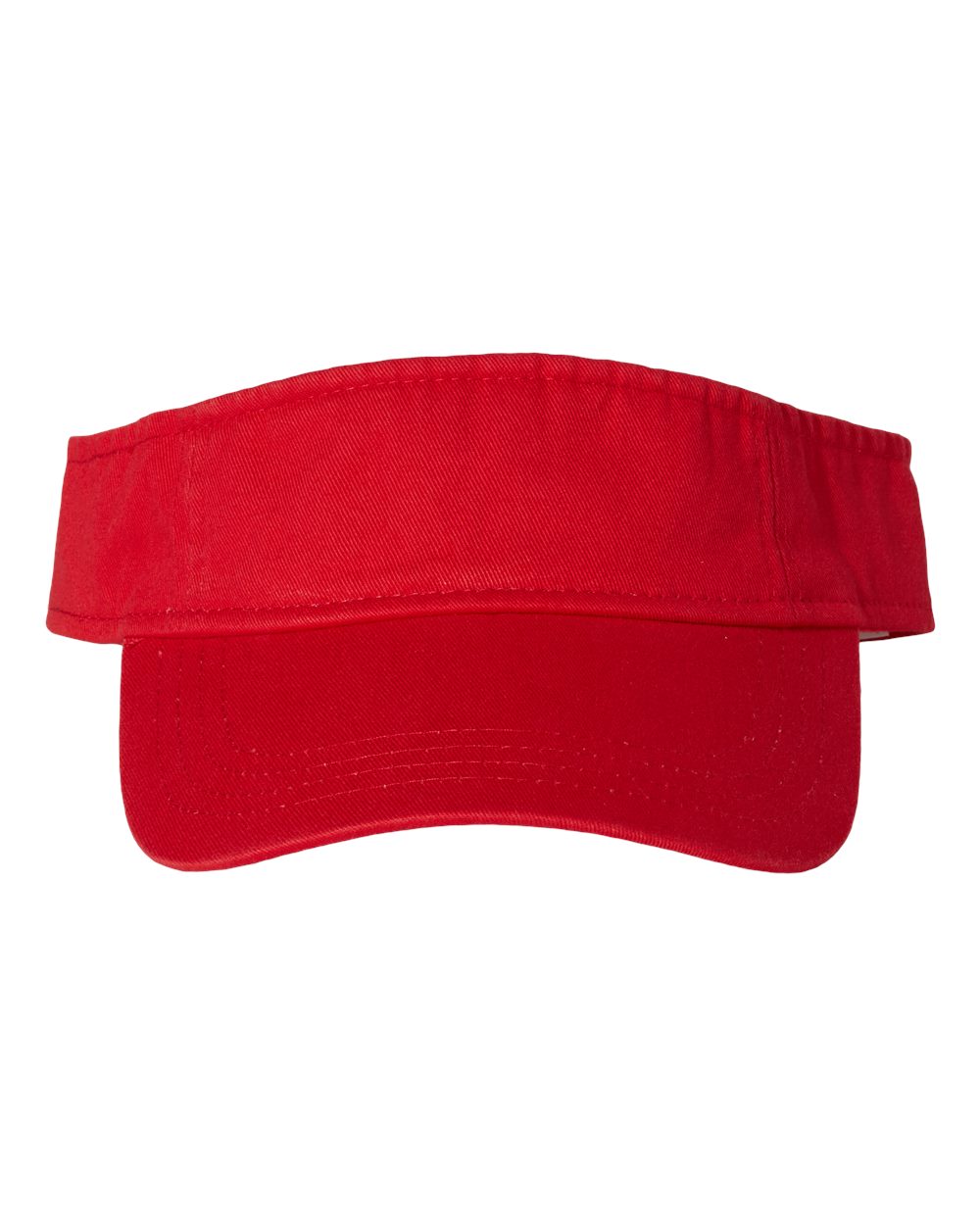 Bio-Washed Visor - Front - B29495700 - Red