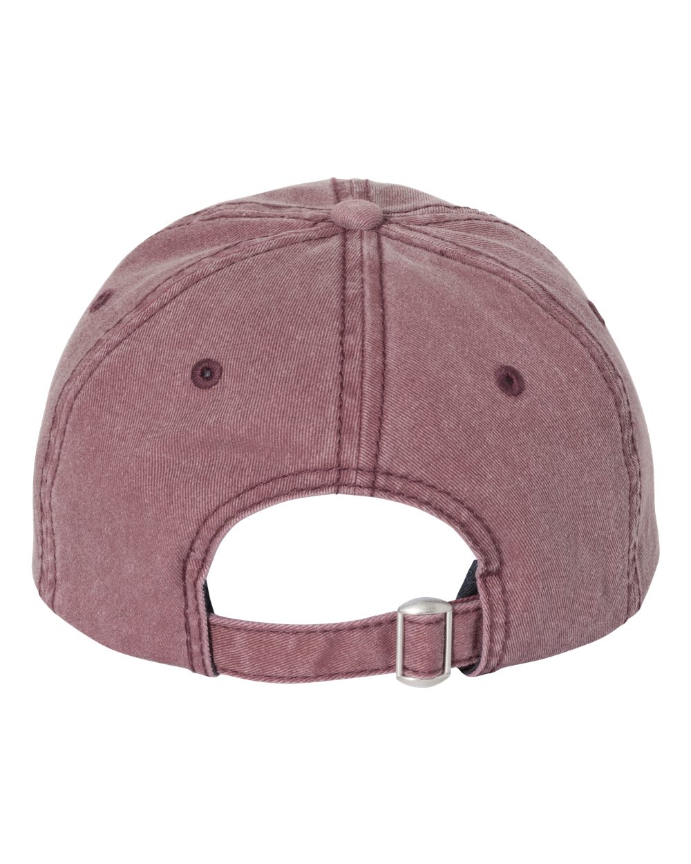 Pigment-Dyed Cap - Back - B49995530 - Maroon