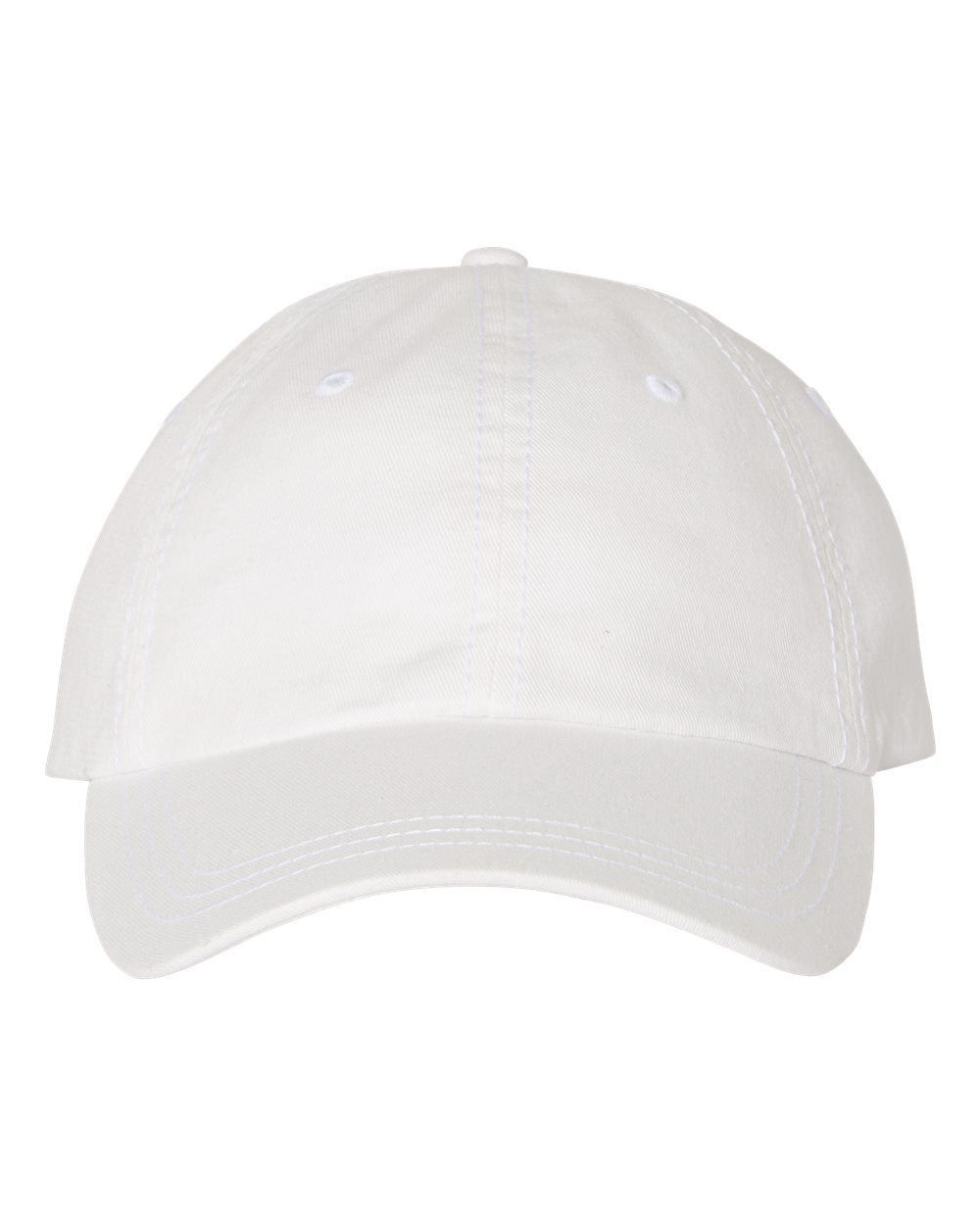 Pigment-Dyed Cap - Front - B49995000 - White