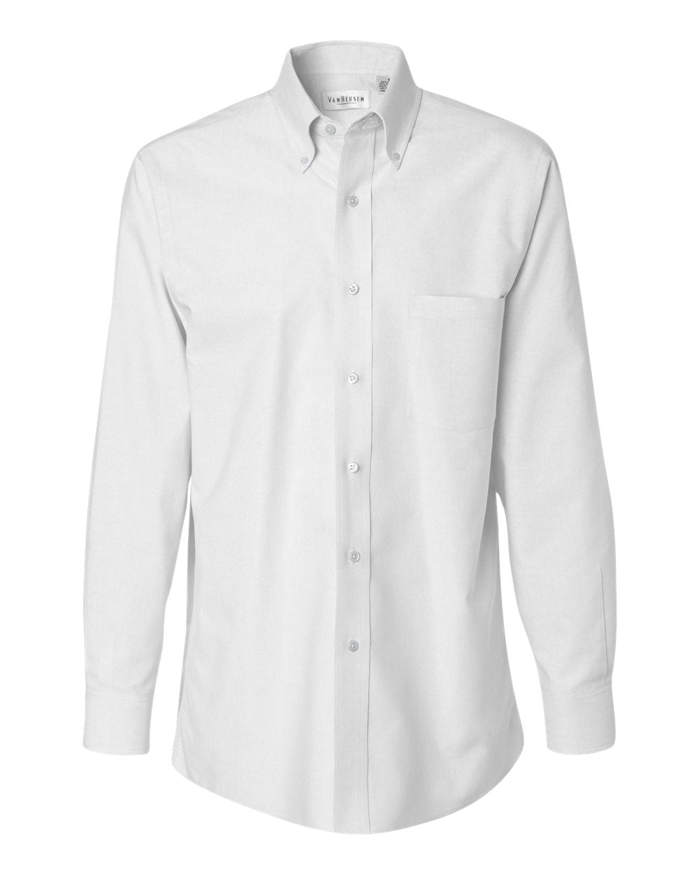 Men's Oxford Shirt - Front - B46397009 - White