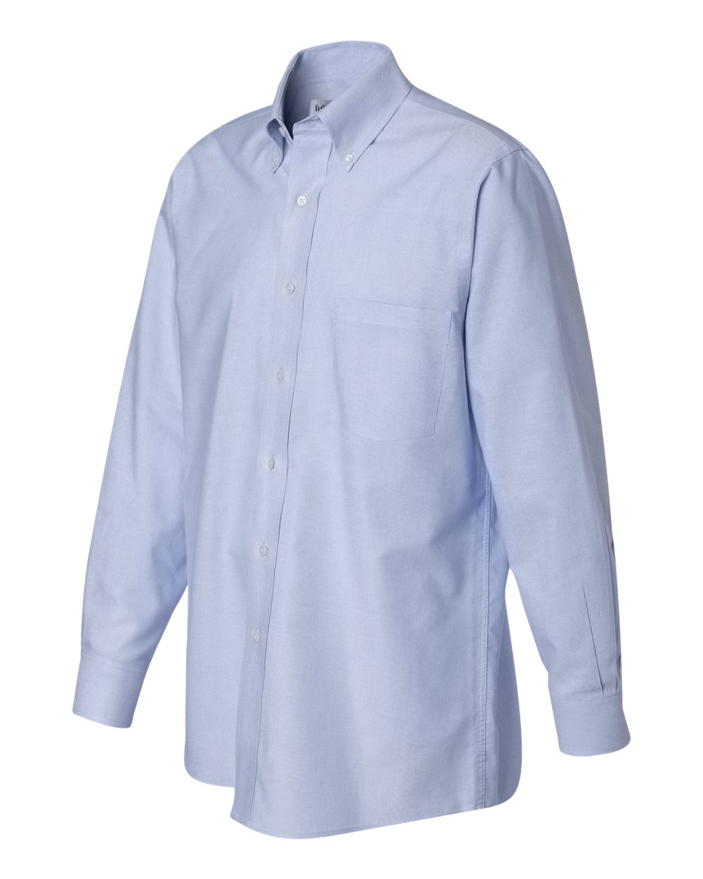 Men's Oxford Shirt - Side - B46397258 - Light Blue