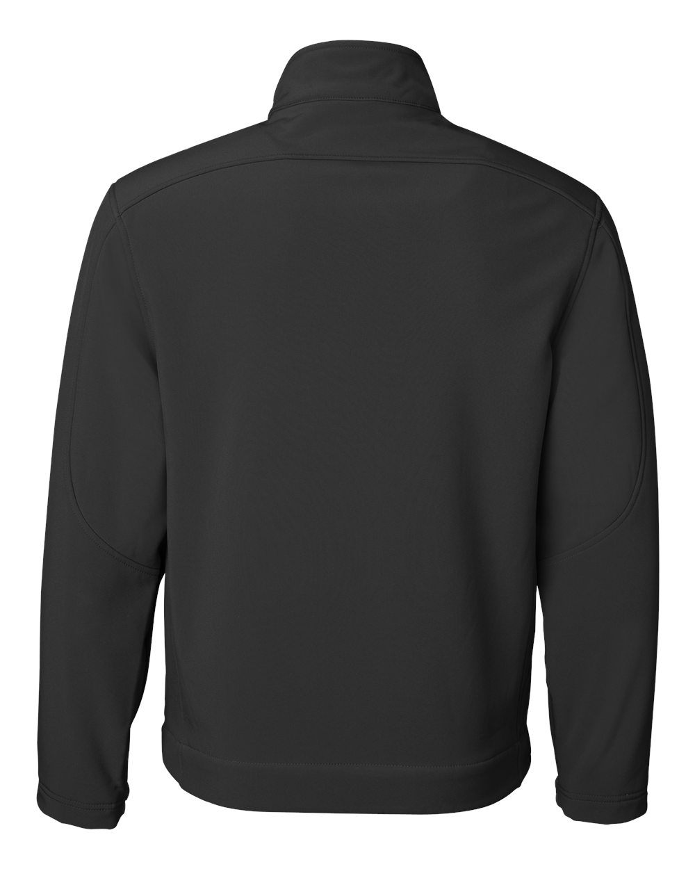 Men's Soft Shell Jacket - Back - B64552503 - Black