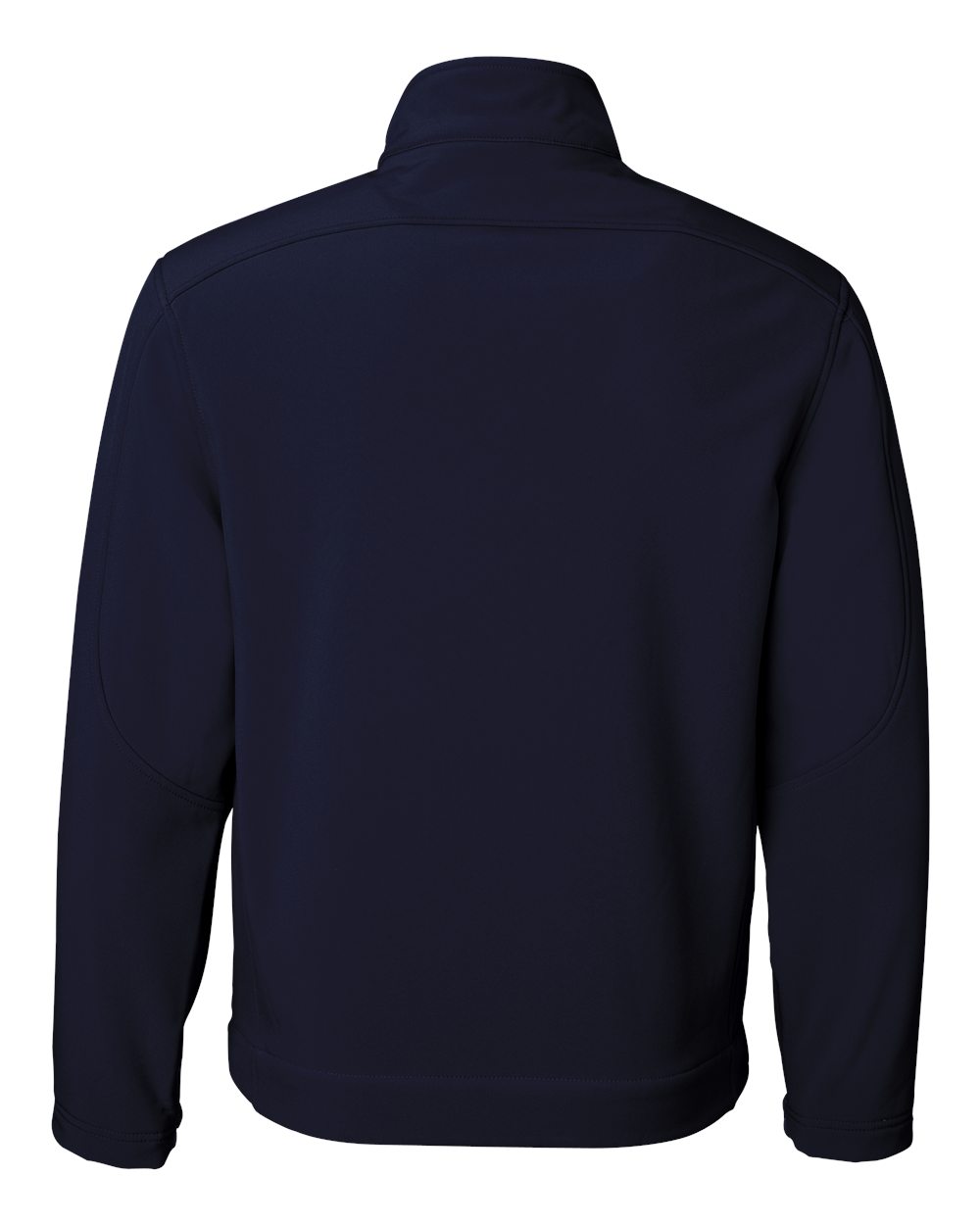 Men's Soft Shell Jacket - Back - B64552653 - Navy
