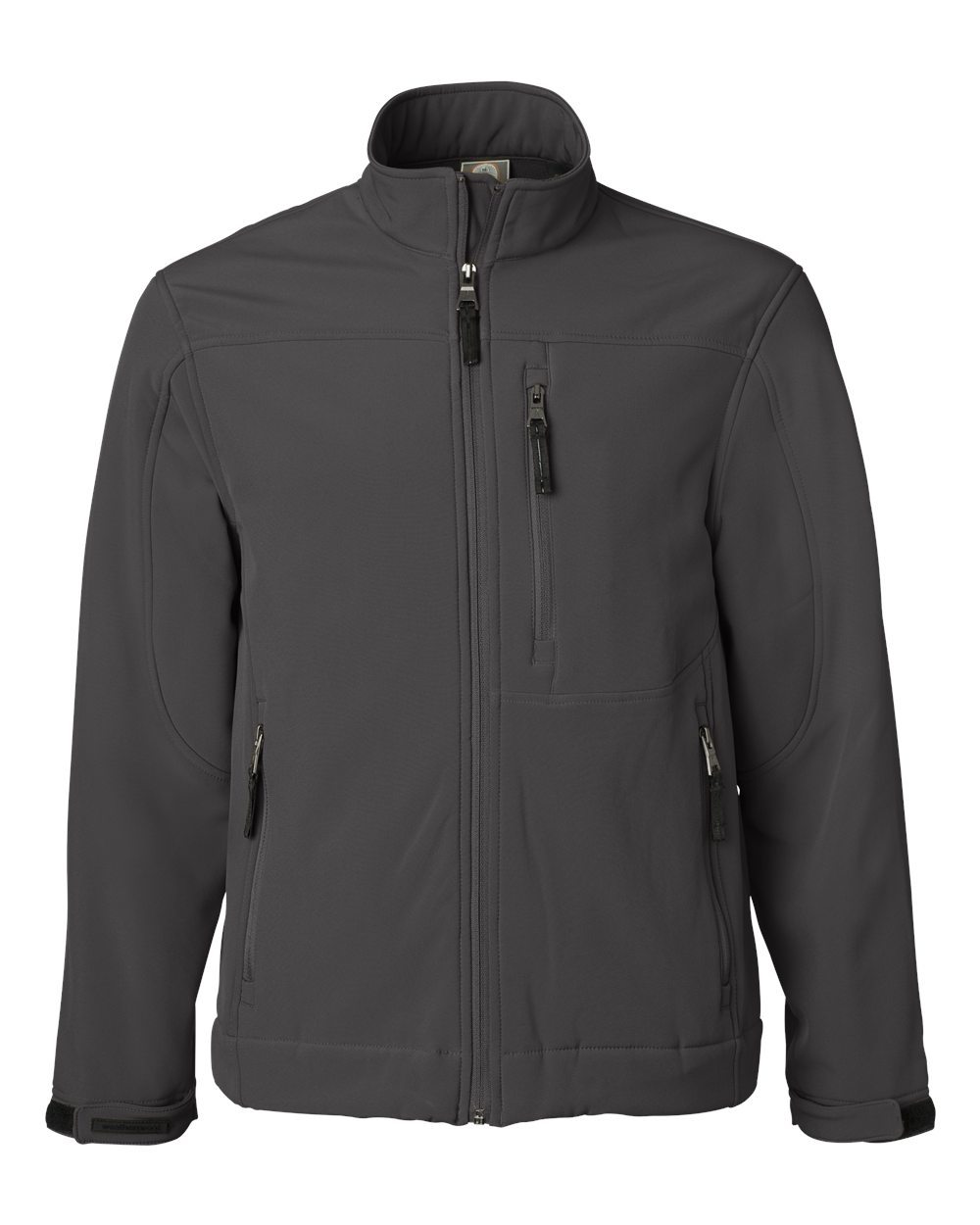 Men's Soft Shell Jacket - Front - B64552133 - Graphite