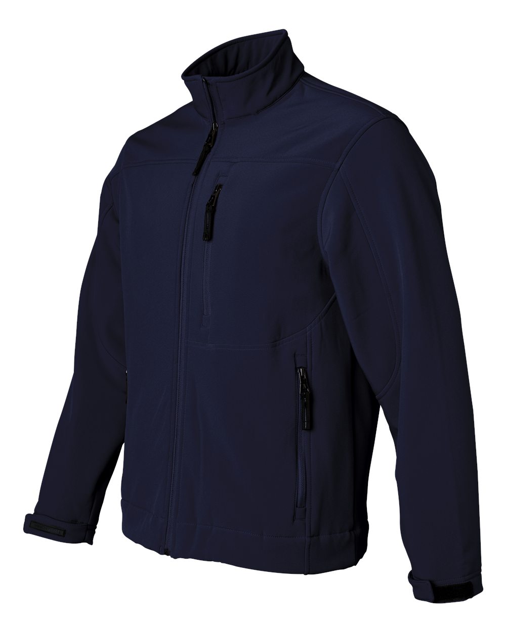 Men's Soft Shell Jacket - Side - B64552653 - Navy