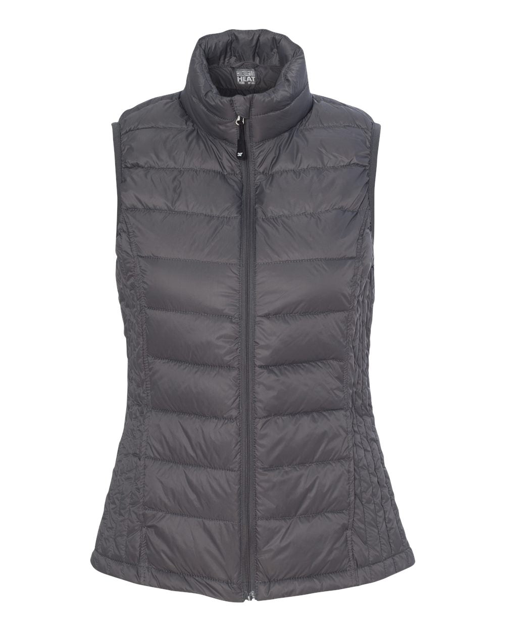 Women's 32 Degrees Packable Down Vest - Front - B28452093 - Dark Pewter