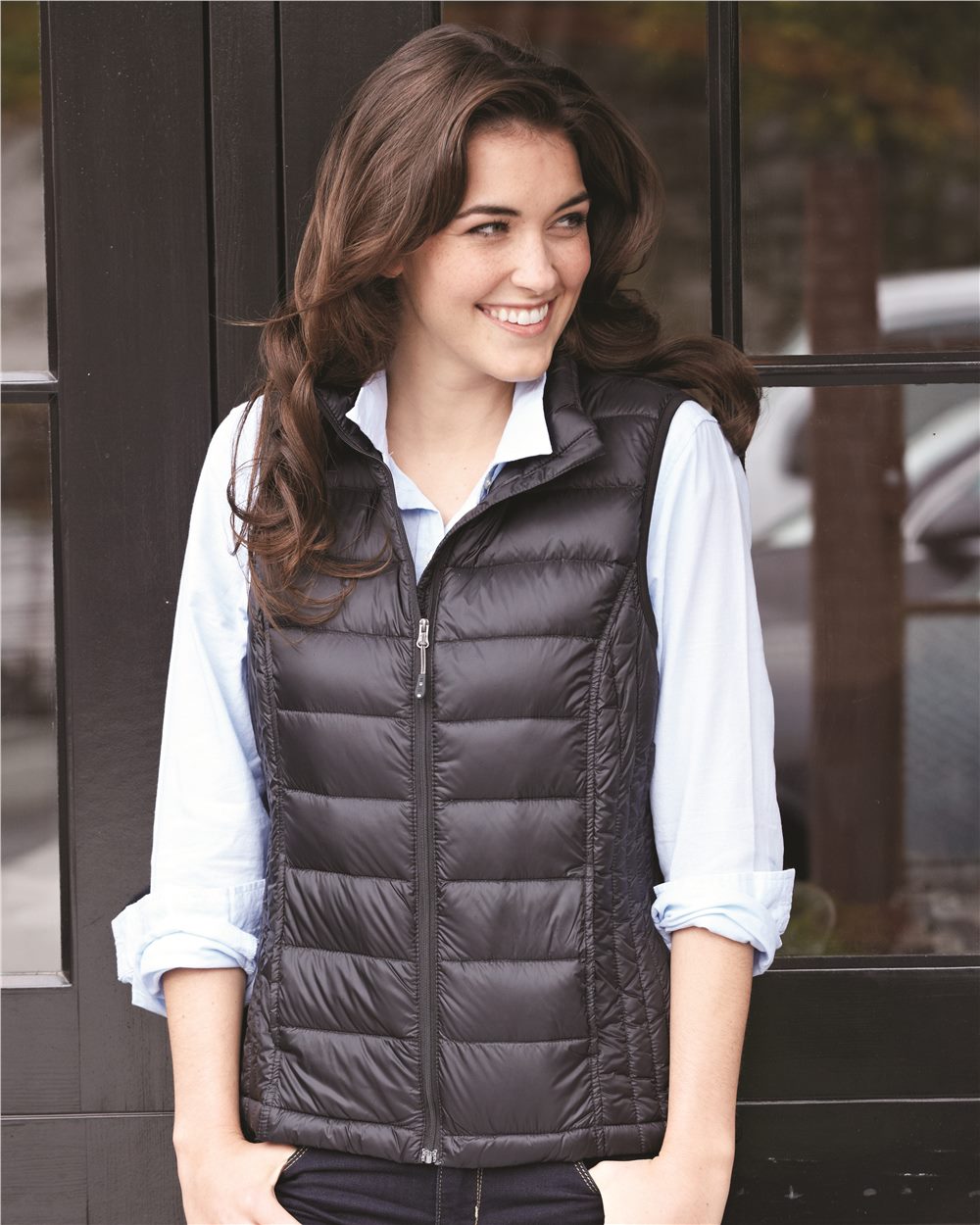 Women's 32 Degrees Packable Down Vest - styleImage