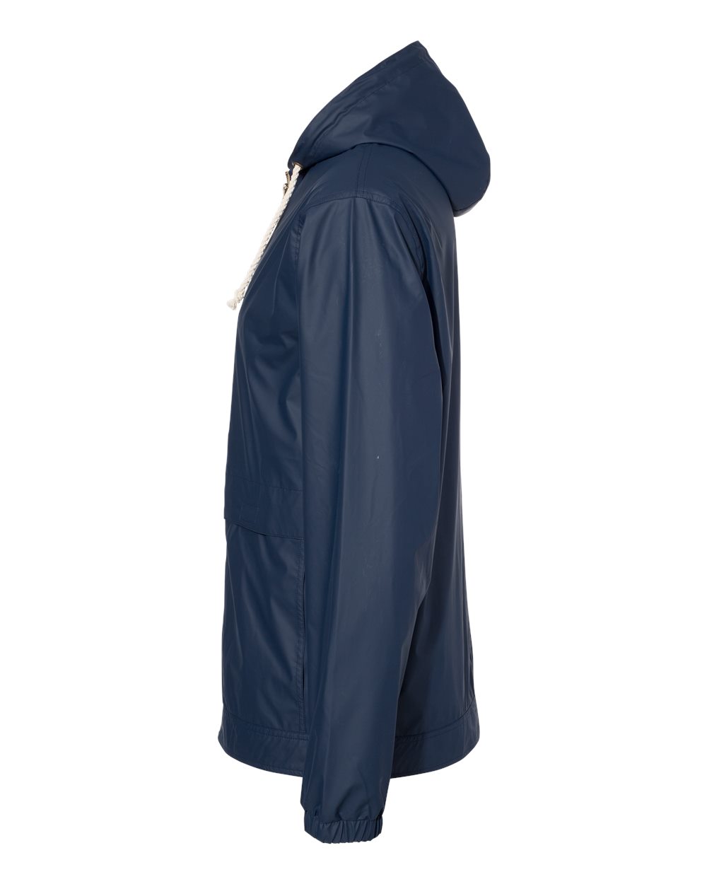Unisex Vintage Hooded Rain Jacket - DirectSide - B04452652 - Navy