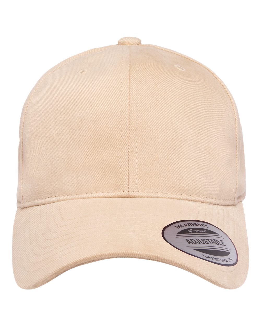 Structured Brushed Twill Cap - Front - B73995730 - Putty