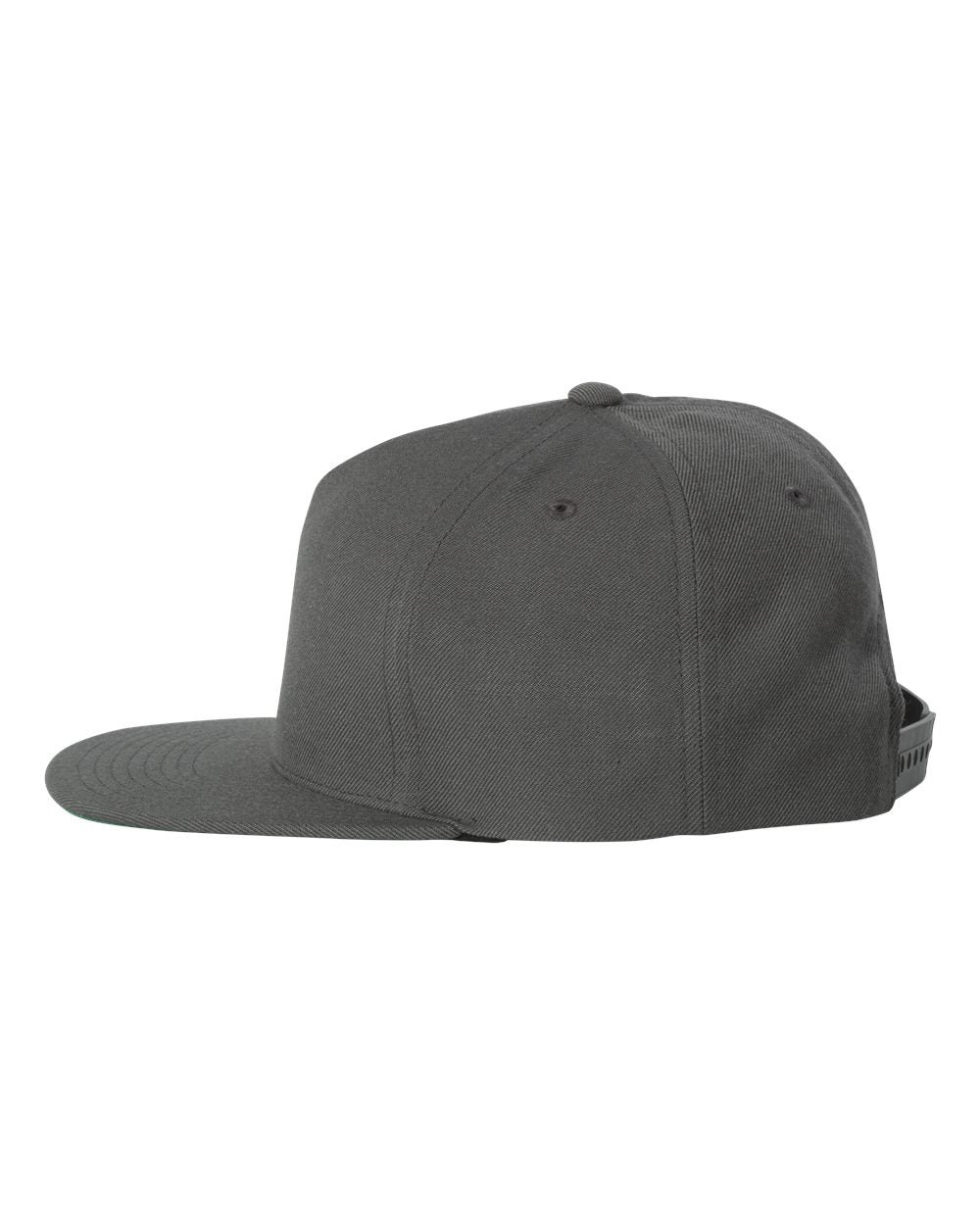 Premium Five-Panel Snapback Cap - DirectSide - B43095090 - Dark Grey