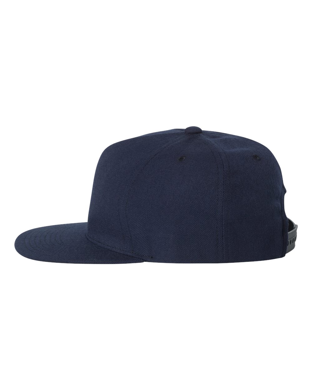 Premium Five-Panel Snapback Cap - DirectSide - B43095650 - Navy