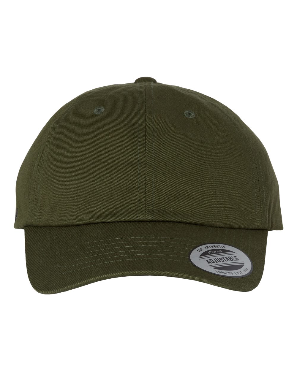 EcoWash™ Dad Hat - Front - B57195640 - Olive Night