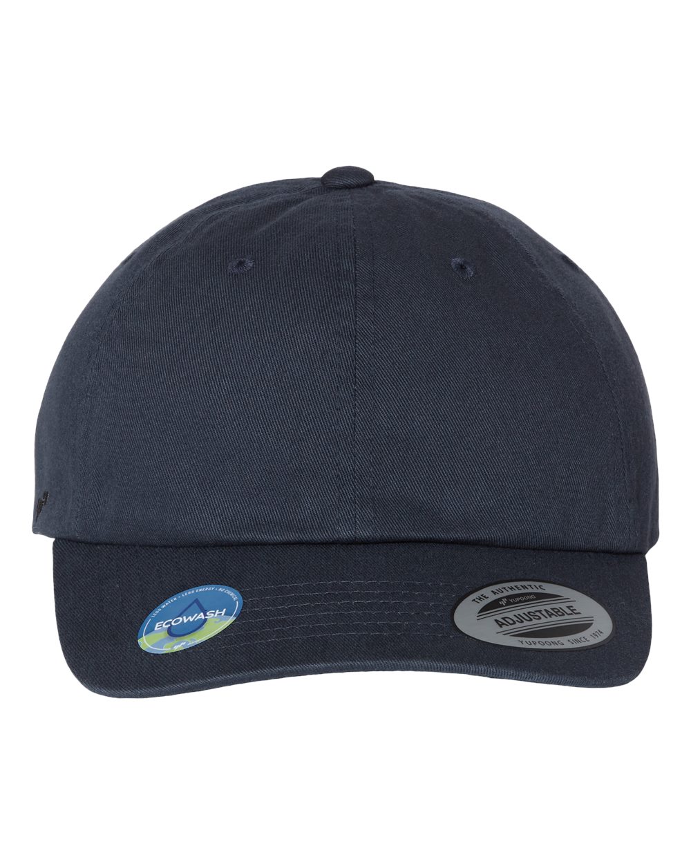 EcoWash™ Dad Hat - Front - B57195650 - Navy