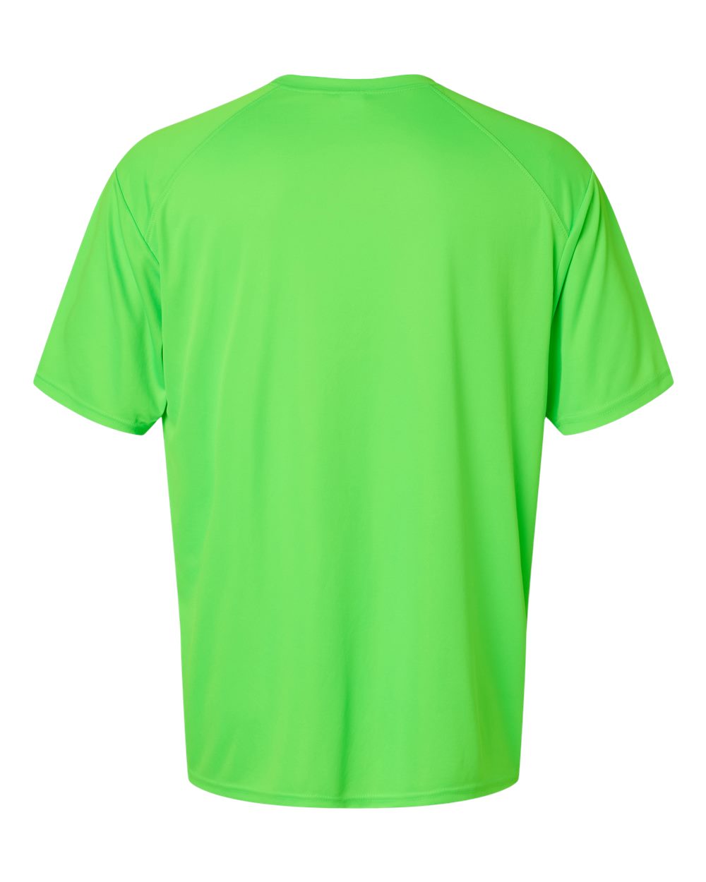 Unisex Islander Performance T-Shirt - Back - B10171183 - Neon Lime