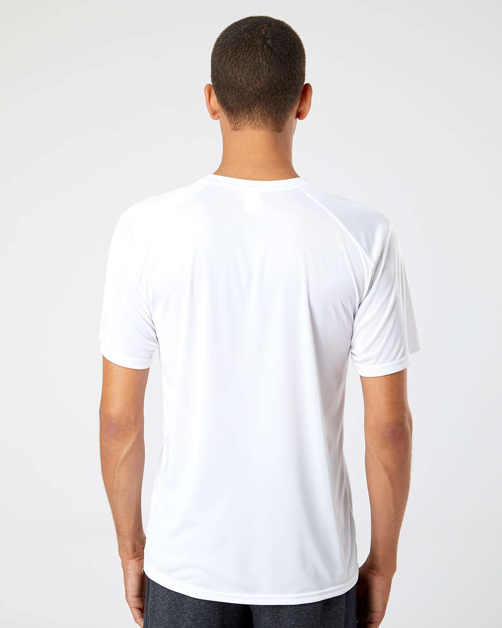 Unisex Islander Performance T-Shirt - OnModelBack - B10171003 - White