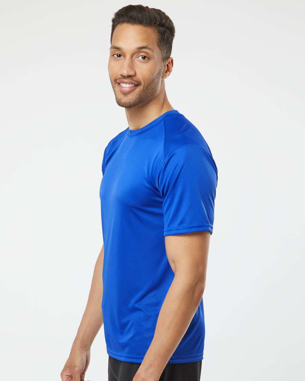 Unisex Islander Performance T-Shirt - OnModelSide - B10171753 - Royal