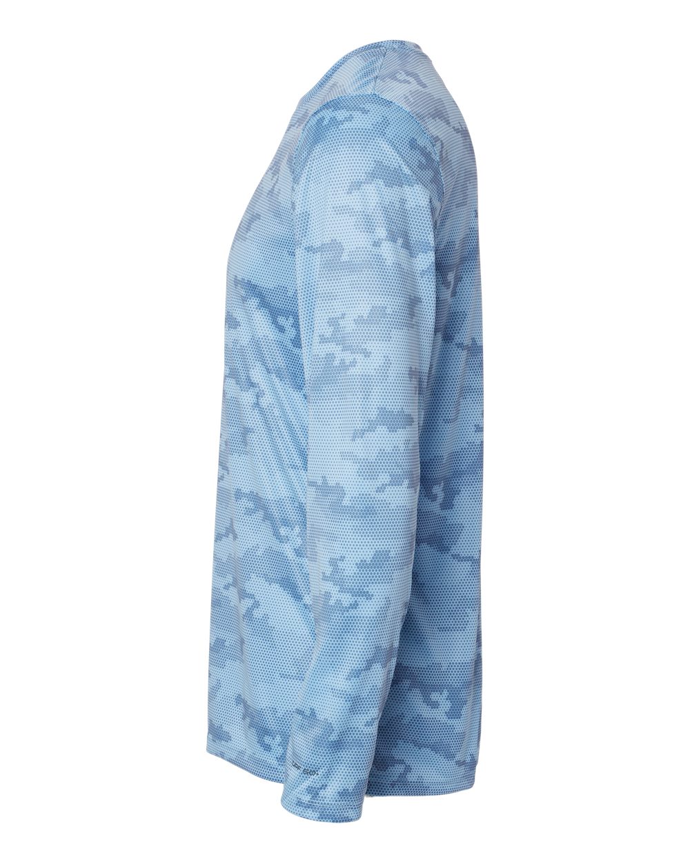 Unisex Pompano Performance Camo Long Sleeve T-Shirt - DirectSide - B10471262 - Blue Mist