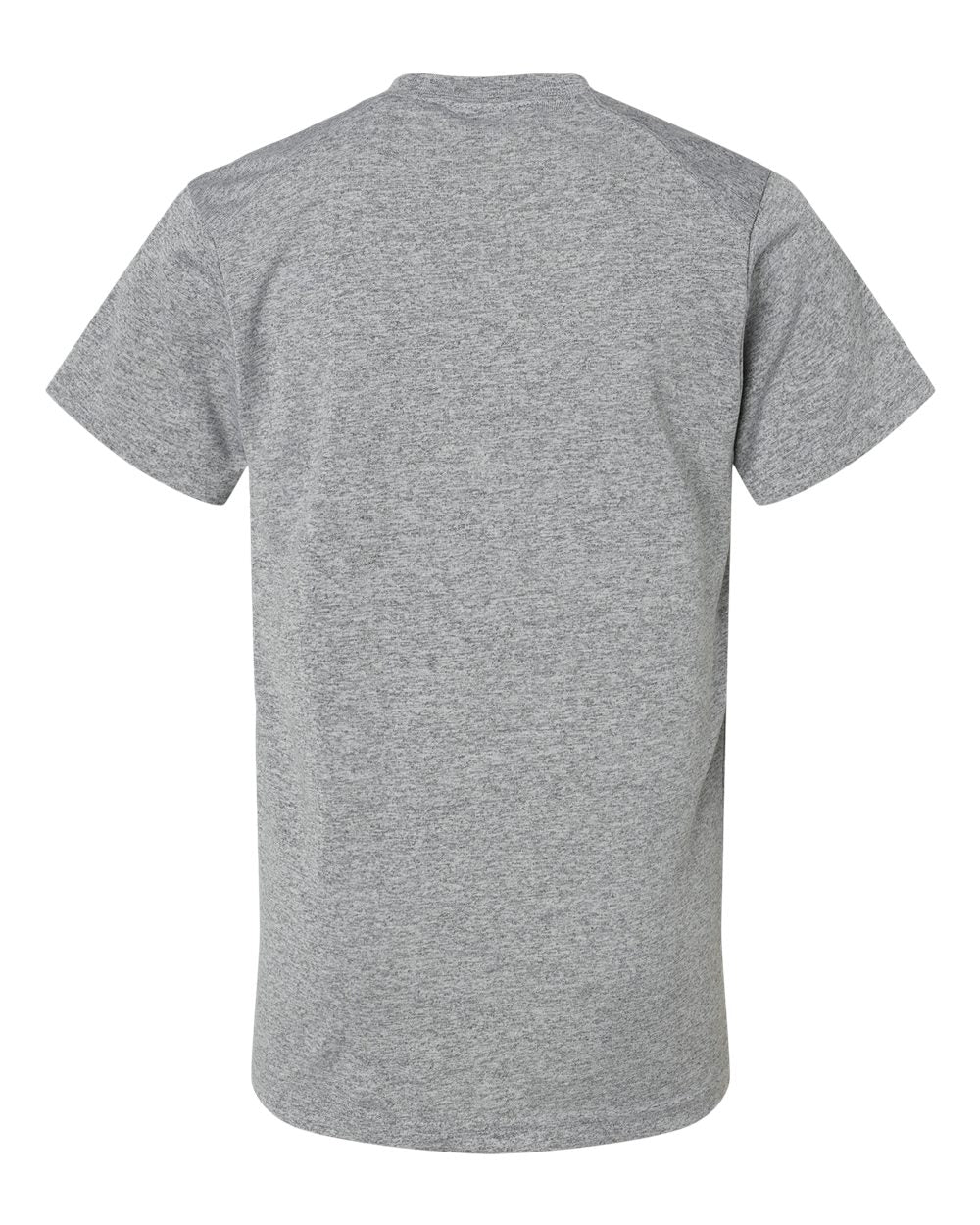 Youth Islander Performance T-Shirt - Back - B12371093 - Heather Grey