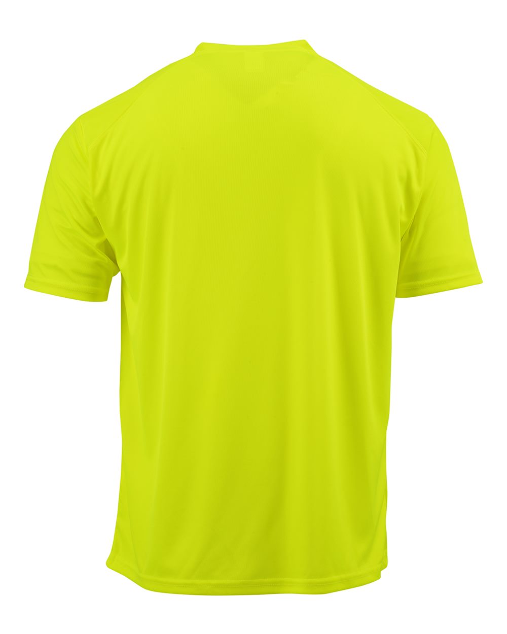 Youth Islander Performance T-Shirt - Back - B12371163 - Safety Green