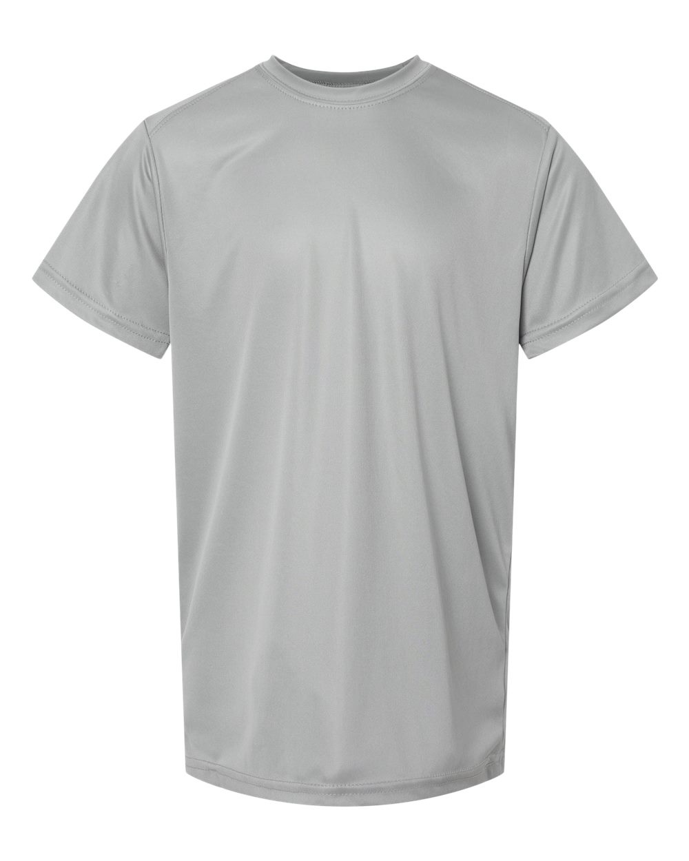 Youth Islander Performance T-Shirt - Front - B12371103 - Medium Grey