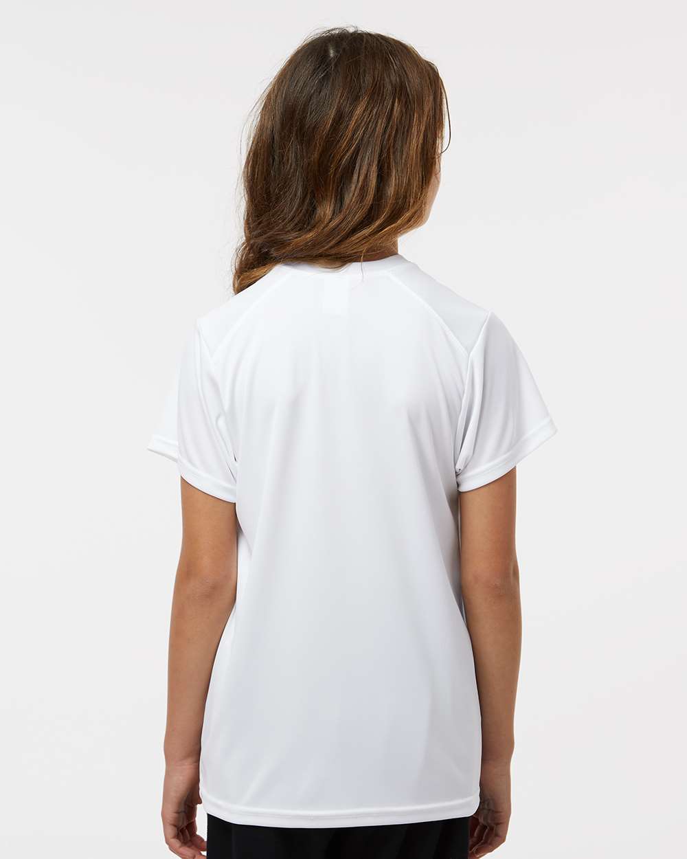 Youth Islander Performance T-Shirt - OnModelBack - B12371003 - White
