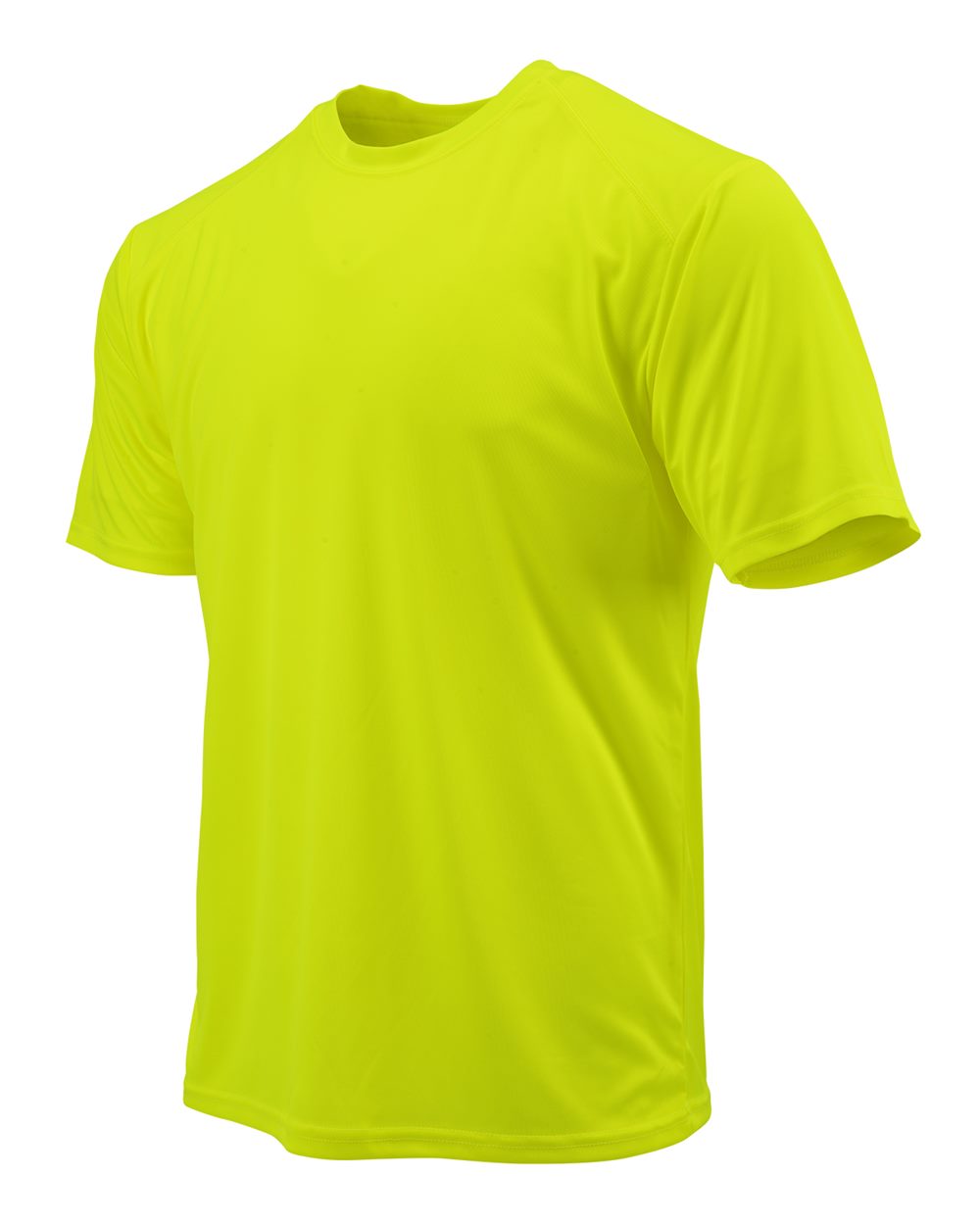 Youth Islander Performance T-Shirt - Side - B12371163 - Safety Green
