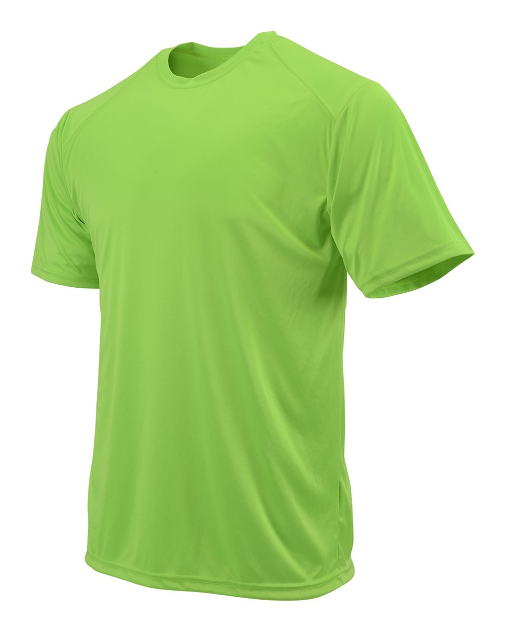 Youth Islander Performance T-Shirt - Side - B12371173 - Neon Lime