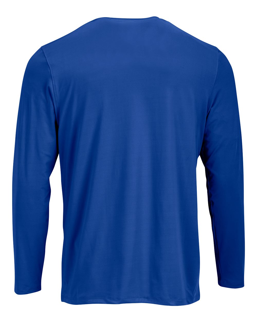 Unisex Aruba Extreme Performance Long Sleeve T-Shirt - Back - B12871752 - Royal