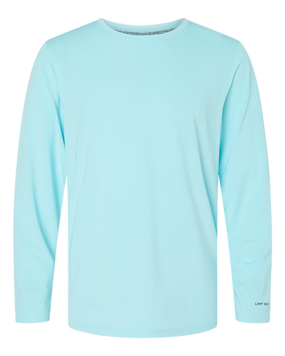 Unisex Aruba Extreme Performance Long Sleeve T-Shirt - Front - B12871172 - Aqua Blue