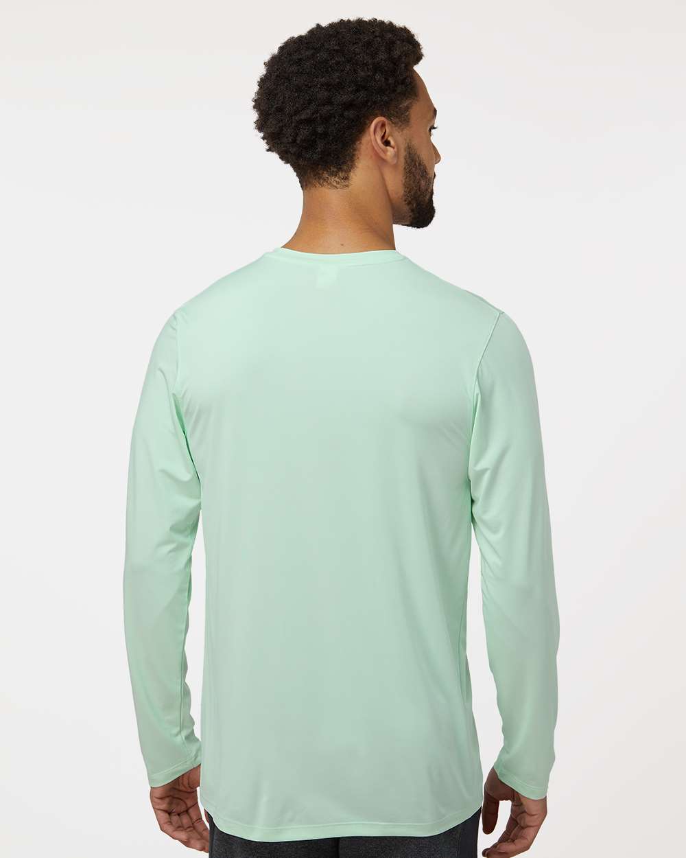 Unisex Aruba Extreme Performance Long Sleeve T-Shirt - OnModelBack - B12871102 - Mint Green