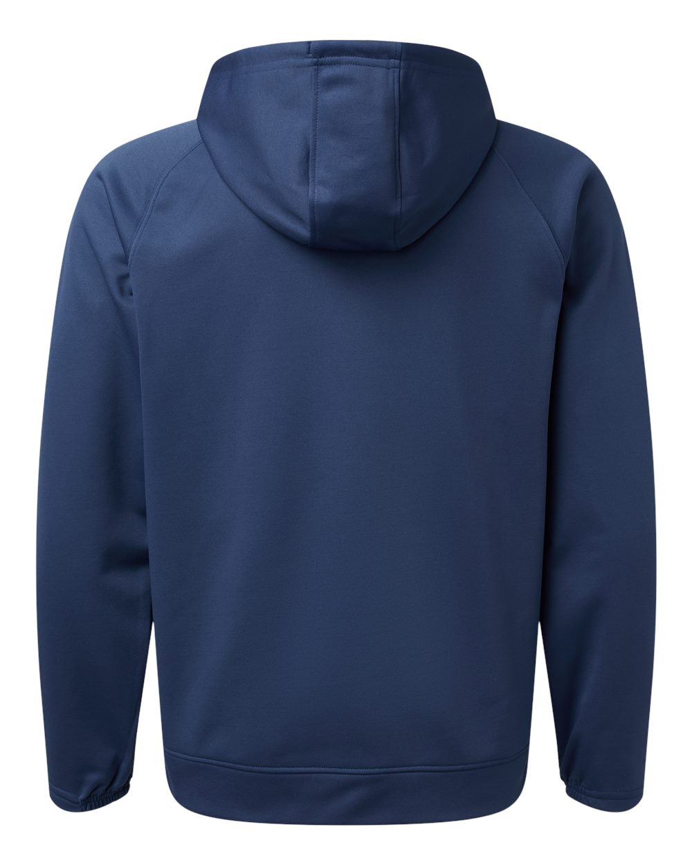 Unisex Vail Performance Fleece Hooded Sweatshirt - Back - B14971652 - Navy