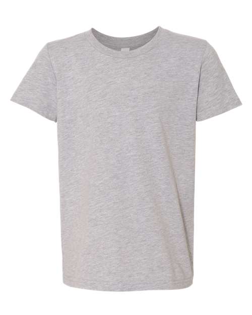 Youth CVC Jersey Tee - Front - B02806583 - Athletic Heather