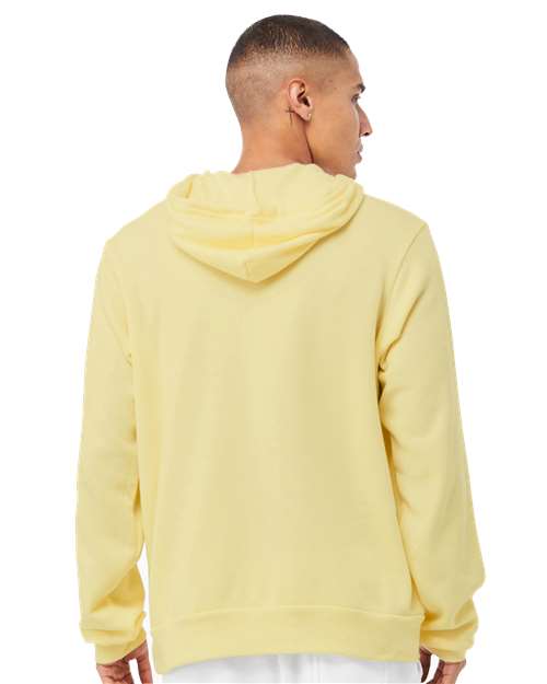 Sponge Fleece Hoodie - OnModelBack - B86306472 - French Vanilla