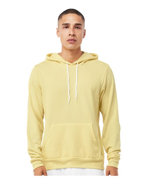 Sponge Fleece Hoodie - OnModelFront - B86306472 - French Vanilla