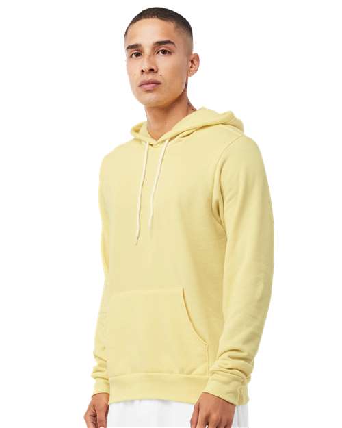 Sponge Fleece Hoodie - OnModelSide - B86306472 - French Vanilla