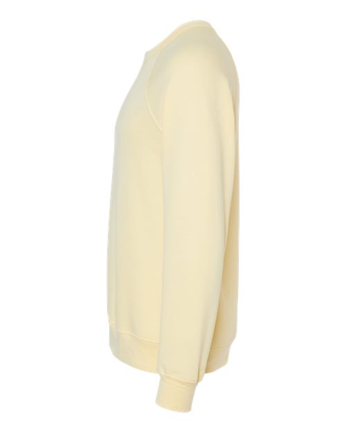 Sponge Fleece Raglan Crewneck Sweatshirt - DirectSide - B85106242 - French Vanilla
