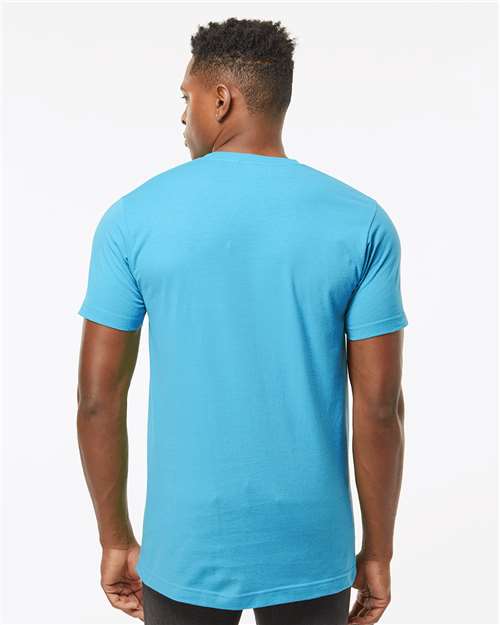 Fine Jersey T-Shirt - OnModelBack - B10259042 - Aqua