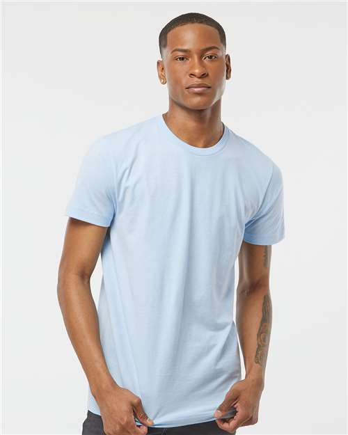 Fine Jersey T-Shirt - OnModelFront - B10259252 - Baby Blue
