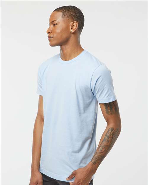 Fine Jersey T-Shirt - OnModelSide - B10259252 - Baby Blue